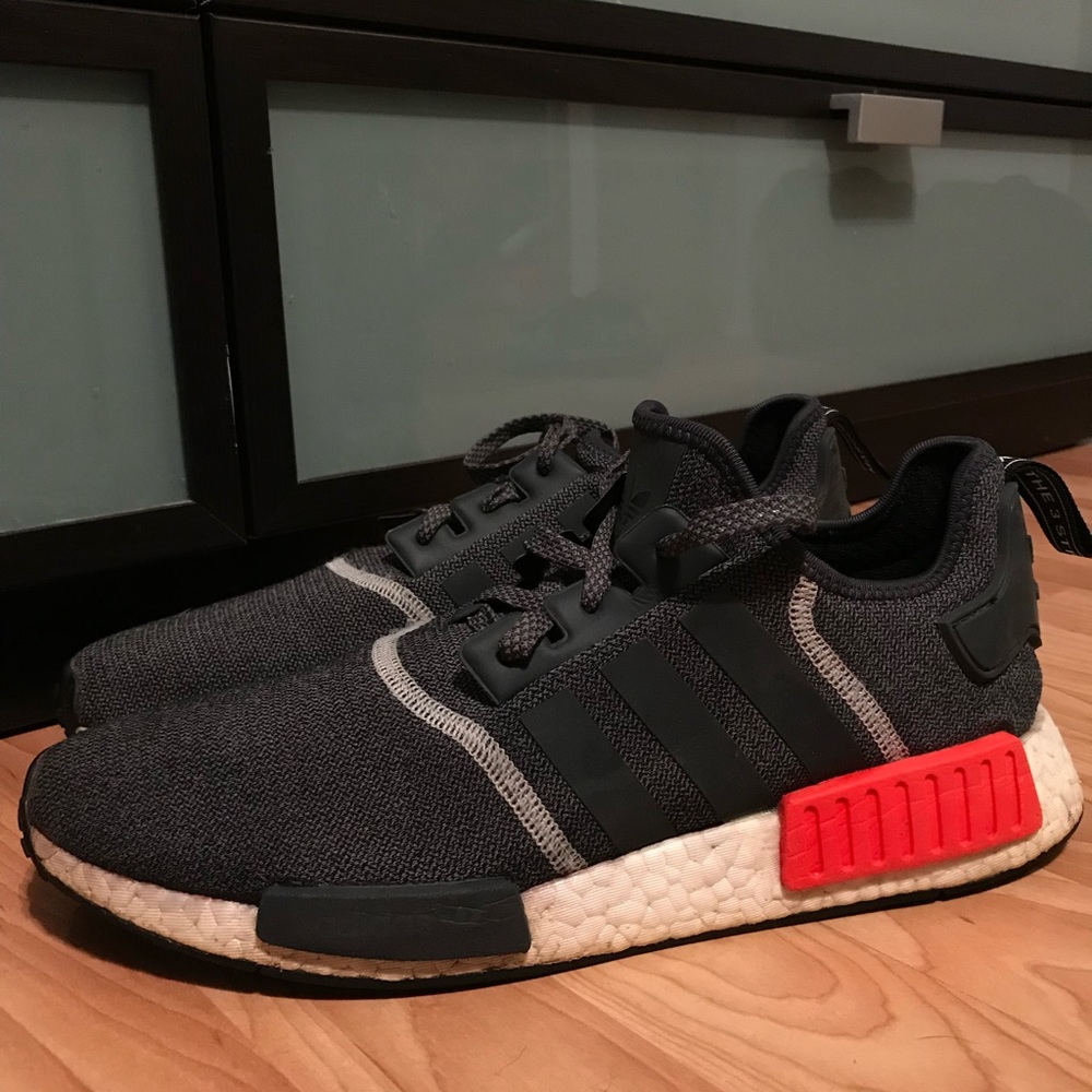 Adidas NMD red and black
